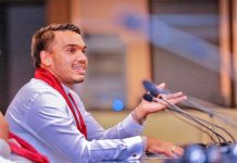 ලංකා ප්රිමියර් ලීග් පිළිබඳව ඇමති නාමල් කතා කරයි.