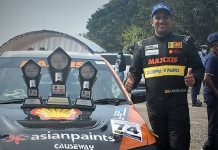 SLT Mobitel “ස්පීඩ් අප්” මෝටර් රථ තරගාවලියේ දක්ෂතම ධාවකයා අෂාන් සිල්වා.