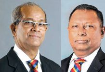 සුරේෂ් සුබ්රමනියම් මහතා වැඩි ඡන්ද 9කින් ජාතික ඔලිම්පික් කමිටු සභාපති තනතුරට, මහ ලේකම් මැක්ස්වෙල් ද සිල්වා මහතා.