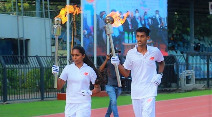 33 වැනි ජාතික යෞවන ක්රීඩා උළෙල අති උත්කර්ශවත් අන්දමින් කොළඹ දී ඇරඹේ.