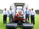 Sri Lanka Cricket (SLC) donated a high-powered turf cutter to SSC Sports Club, following a request made by the Club Officials.