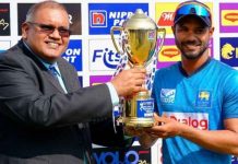 ටෙස්ට් තරගයේ ජය ශ්රී ලංකාවට.