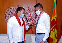 ක්රීඩාවෙන් ජාත්යන්තරය ජයගත් ඔබේ කතාව අනාගත පරම්පරාවට ආදර්ශයක් විය යුතුයි – තරුණ හා ක්රීඩා අමාත්ය නාමල් රාජපක්ෂ මහතා –