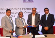 ශ්රී ලංකා පැරා ක්රීඩක ක්රීඩිකාවන් සඳහා නව ක්රීඩා ඇඳුම් සැපයීම සඳහා මාස් ඉනොවේෂන් පුද්ගලික සමාගම ඉදිරිපත් වේ.