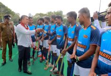 හොකී ක්රීඩාවේ ප්රගමනය වෙනුවෙන් නව වැඩපිළිවෙලක්.