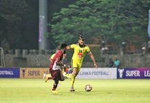 සුපර් ලීග් පාපන්දු තරගාවලියේ පෙරමුණ ගැනීමට Sea Hawks FC සමත් වේ.