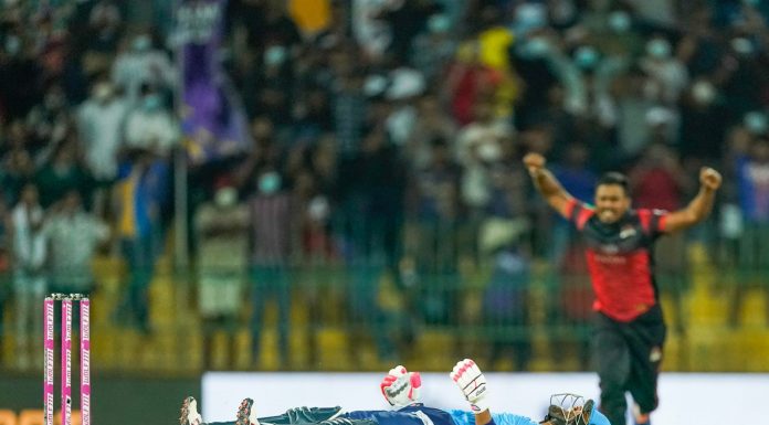 එක් ලකුණක තියුණු ජයක් වාර්තා කිරීමට දඹුල්ල ජයන්ට්ස් සමත්විය