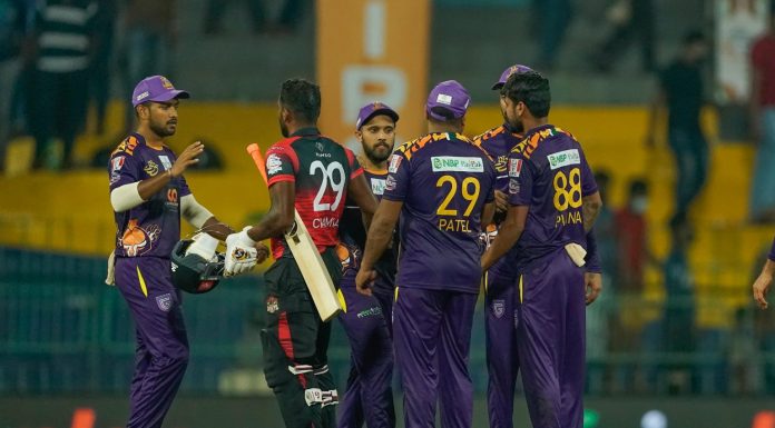 ලකුණු 9 ක ජයක් වාර්තා කළ ගෝල් ග්ලැඩියේටර්ස් ක්රීඩකයෝ අවසන් කණ්ඩායම් 4 අතරට පැමිණේ.