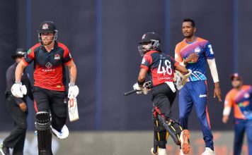 ලකුණු 20 ක ජයක් වාර්තා කිරීමට දඹුල්ල ජයන්ස්ට් කණ්ඩායම සමත් විය.