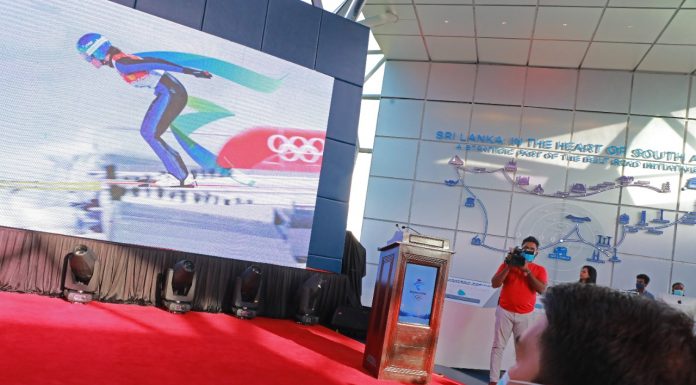 2022 බීජිං ශිත සෘතු ඔලිම්පික් උළෙල සදහා දින ගණනය කිරීම ඇරඹේ!