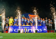 SAFF වයස අවුරුදු 17න් පහළ පාපන්දු ශූරතාවය ඉන්දියාව දිනා ගනී.