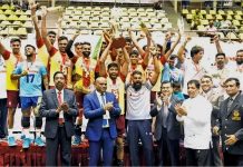 මධ්යම ආසියානු පිරිමි වොලිබෝල් තරගාවලියේ ශූරතාව ශ්රී ලංකාවට.