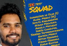 ශ්රී ලංකා ටෙස්ට් කණ්ඩායම ධනංජය සිල්වාගේ නායකත්වයෙන්…