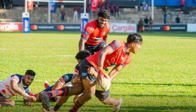 CR & FC කණ්ඩායම තරගාවලියේ පෙරමුණ ගනී.