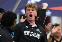 නවසීලන්තය සහ එංගලන්තය ජය වාර්තා කරයි.