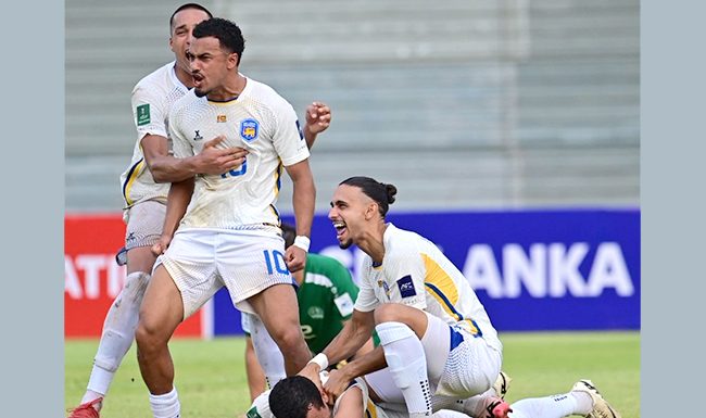 ශ්රී ලංකා පාපන්දු ජාත්යන්තර ශ්රේණිගත කිරීම්හි අංක 207 සිට 193 දක්වා ඉහලට…