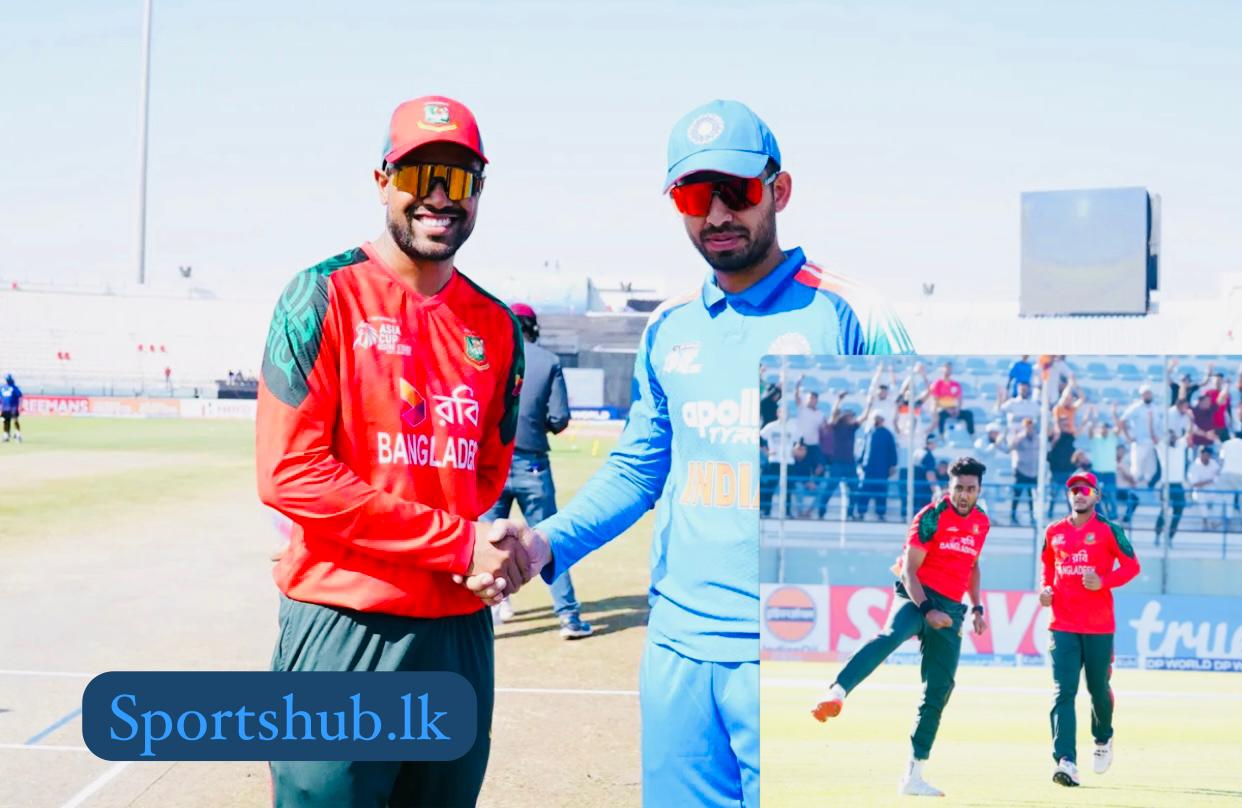 සුපිරි පන්දුවාරයේදී ඉන්දියානු A කණ්ඩායම පරාජය කළ බංග්ලාදේශ A කණ්ඩායම අවසන් මහා තරගයට…