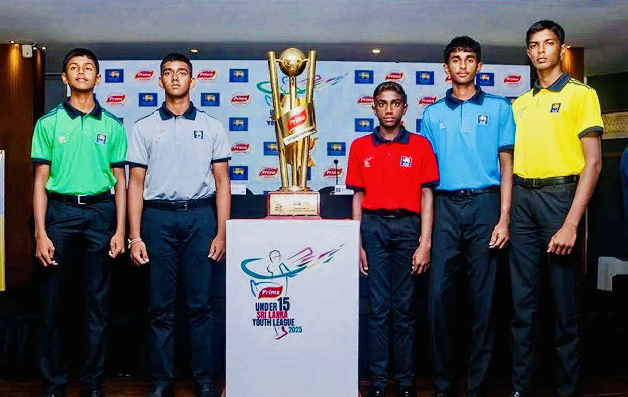 ප්රීමා කුසලාන – U15 ශ්රී ලංකා යූත් ලීග් 2025 ක්රිකට් තරගාවලිය නොවැම්බර් 19–28 | කොළඹදී..